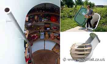 £15,000 subterranean 'ground fridge' keeps food cool all year round