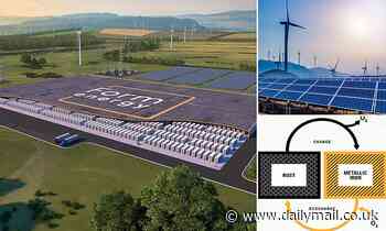 Scientists develop an 'iron-air' battery that stores electricity for days