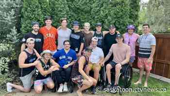 Photo shows Humboldt Broncos bus crash survivors reunited