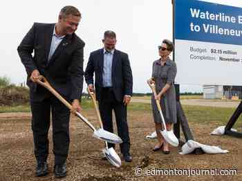 Villeneuve Airport starts construction on new waterline