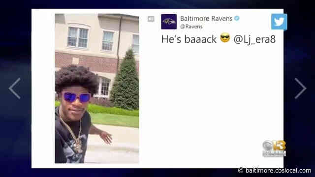 Lamar Jackson Arrives In Baltimore For Training Camp Thursday