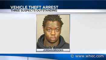 Deputies: Rochester man arrested, 3 suspects outstanding after car theft in Penfield
