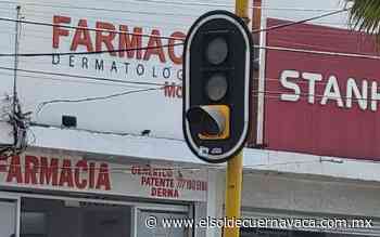 Tránsito gestiona recursos para reparar semáforos - El Sol de Cuernavaca