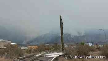 Plumes of Smoke Rise From 'Out of Control' Wildfire Near Osoyoos - Yahoo News Canada