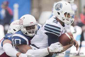 Mississauga's Henoc Muamba settles in with CFL's Toronto Argonauts - insauga.com