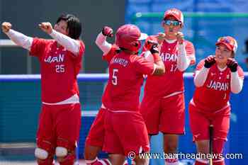 Japan defeats Australia in women's softball as Tokyo Olympics begin - Barrhead News