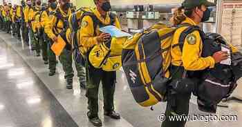 Firefighters from Mexico pass through Toronto on their way to northern Ontario - blogTO