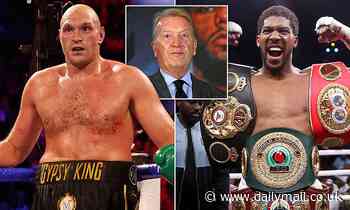 Anthony Joshua vs Tyson Fury unlikely to take place in the UK, admits Frank Warren