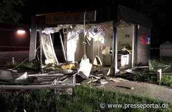 POL-COE: Senden, Bösensell, Bahnhofstraße/Geldautomat gesprengt - Presseportal.de