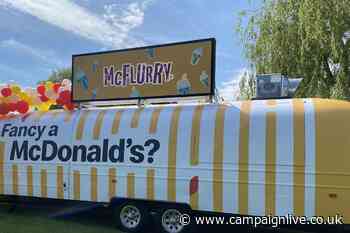 McDonald's delivers McFlurry Van to at-home birthday parties