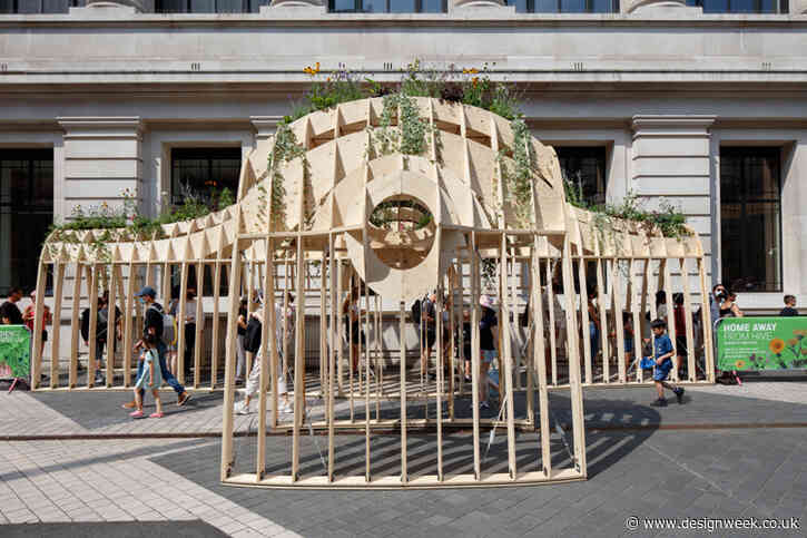 Exhibition Road installations start eco conversations with wind power and algae