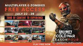 Call of Duty: Black Ops Cold War Now Offering Free Trial of Multiplayer, Zombies Modes