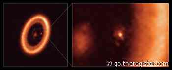 We've seen things you people wouldn't believe. An exoplanet building its own moons