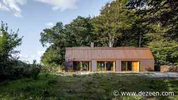 The Author's House is a copper-clad cabin in a Danish forest - Dezeen