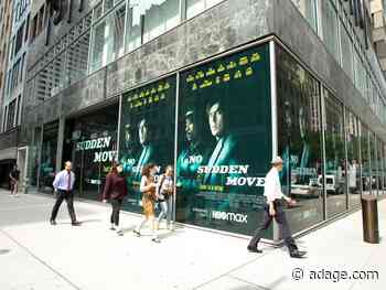 Empty New York City storefronts being re-employed as ad space