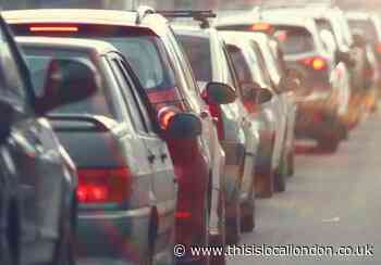 M25 Dartford Crossing: Delays after Orpington traffic