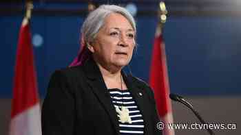 Incoming governor general Mary Simon has first audience with Queen