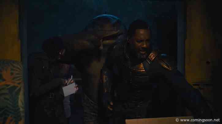 King Shark Wants to Wear a Disguise in The Suicide Squad Clips