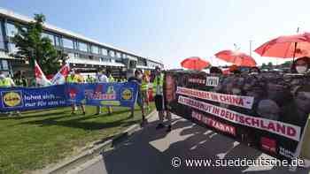 Verdi-Demonstration in Odelzhausen - Süddeutsche Zeitung