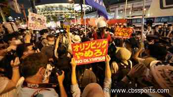 Olympics 2021: Protesters stage demonstration during opening ceremonies of Tokyo Games