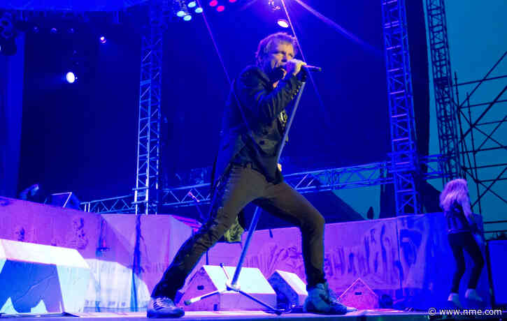 Bruce Dickinson reveals he recorded new Iron Maiden album on crutches