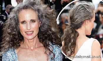 Andie MacDowell says her managers tried to talk her out of revealing her natural hair color