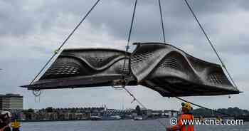 World's first 3D printed steel bridge opens to pedestrians in Amsterdam     - CNET