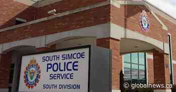 Alliston, Ont. man charged after allegedly spitting on officers following single-vehicle crash