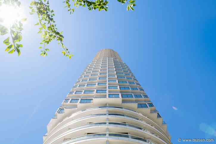 Cylindrical skyscraper by Herzog & de Meuron unveiled in Canary Wharf