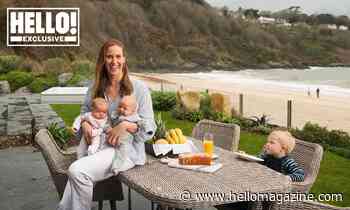 Meet Olympic rower Helen Glover's adorable family with presenter Steve Backshall