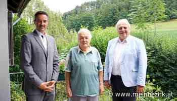 Payerbach: Zum 80. Wiegenfest schauten Bürgermeister und Ortsvize vorbei - meinbezirk.at