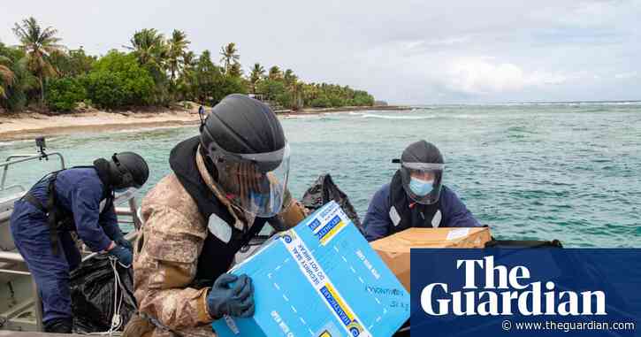 Inflatable dinghies and Zoom medical training: how a remote Pacific atoll got Pfizer