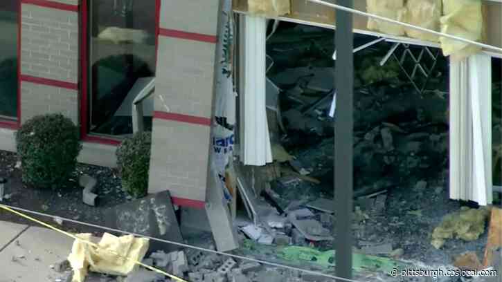 Car Crashes Into First Commonwealth Bank In Latrobe, Causing Heavy Damage