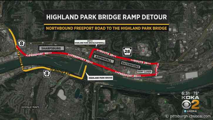 Permanent Highland Park Bridge Ramp Closure Creates A Detour Within A Detour