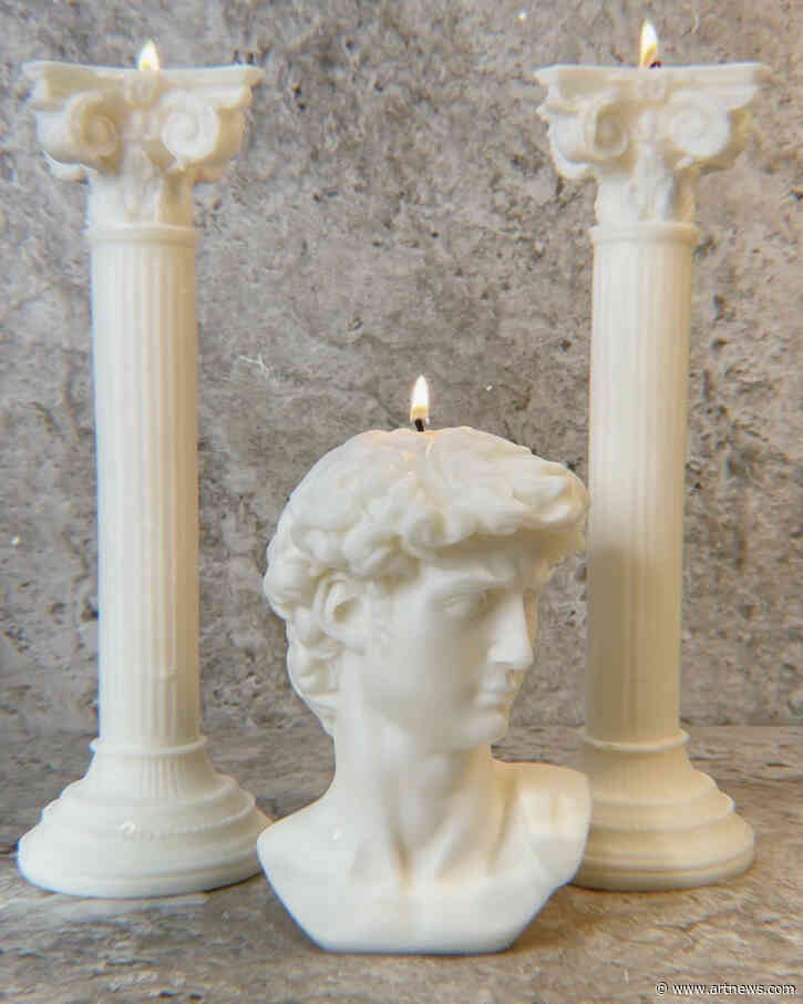 Objet: Candles Inspired by Classical Sculptures