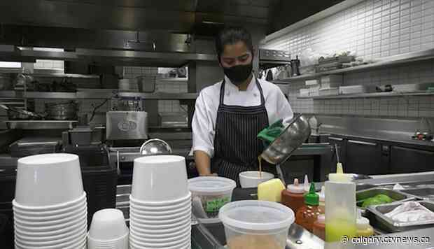 The demand at most Calgary restaurants and bars has returned, many of the workers have not