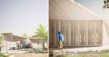 amalgam architecture designs a female fortress in baghere village, senegal - Designboom