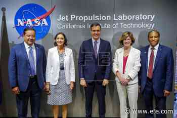 Sánchez promociona la tecnología aeroespacial española en el JPL de la NASA - EFE - Noticias