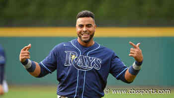 Nelson Cruz swats line-drive home run against Cleveland in his first game with Rays