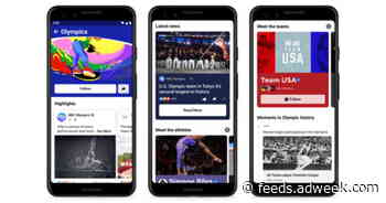 Facebook Details Olympics Initiatives Across Its Family of Apps