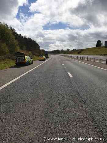 Police woman 'smelt cannabis as car overtook her on M65'