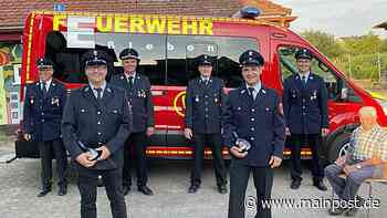 Eßleben Feuerwehr bekommt neuen Mannschaftstransportwagen - Main-Post
