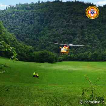 Erba bimbo di 4 anni scivola nel greto del torrente - Comolive
