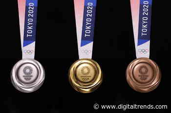 Olympic medals made from recycled electronics finally get a chance to shine