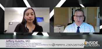 Medical World News® Inside the Practice: CancerNetwork® and Jeffery Auletta, MD, Discuss Mismatched and Unrelated Donor Stem Cell Transplants in Patients With Acute Leukemias and Myelodysplastic Syndrome - Cancer Network
