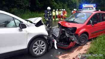 Netphen: Frontalzusammenstoß mit sechs Verletzten in Deuz - Westfalenpost