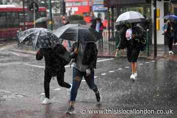 South London: Met office issues yellow thunderstorm warning