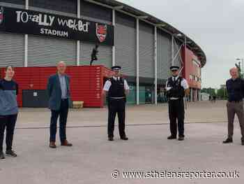 Saints link up with Crimestoppers to help tackle crime - St Helens Reporter