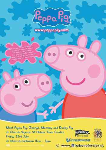 Free Peppa Pig event coming to St Helens town centre tomorrow - St Helens Star