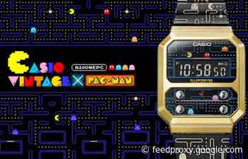 Casio Namco Pac-Man A100 digital watch unveiled